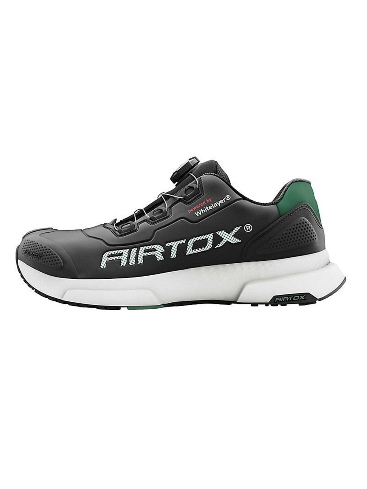 AIRTOX Sicherheitsschuhe FL44 Styrosoft-Sohlen Whitelayer Nageldurchtrittschutz Drahtverschluss - Größe 36