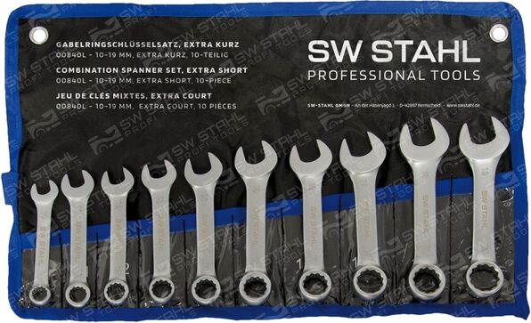 Swstahl Ring-/gabelschlüsselsatz 00840l