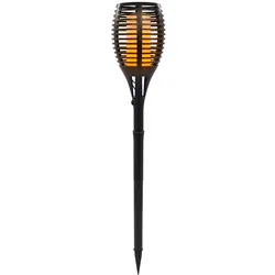 Lumisky MAITY SUN Taschenlampe mit Flammeneffekt, H80CM Plastik Schwarz
