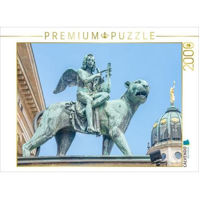 CALVENDO Puzzle Berlin, Skulpturen im Konzerthaus | 2000 Teile Lege-Größe 90x67cm Foto-Puzzle für glückliche Stunden