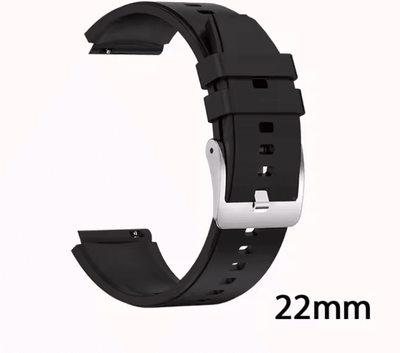 Inspire Curations T Rex 3 Military AMOLED GPS Smartwatch With 10ATM Waterproof & Bluetooth Call watch Strap