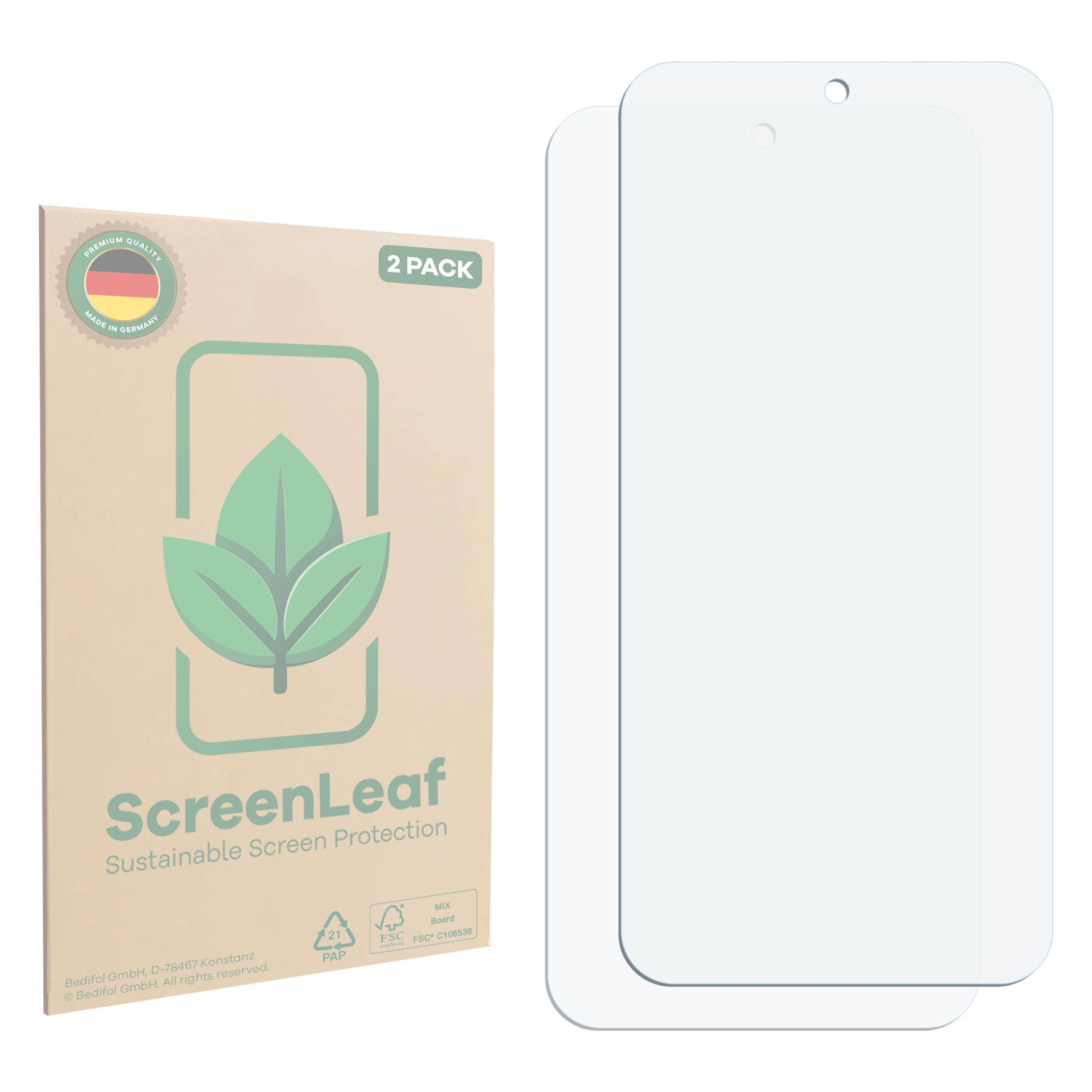 ScreenLeaf Schutzfolie für Xiaomi Poco M8 Pro Displayschutz Display Schutz Folie Klar Transparent (2 Stk., Xiaomi Poco M8 Pro) (6161927)