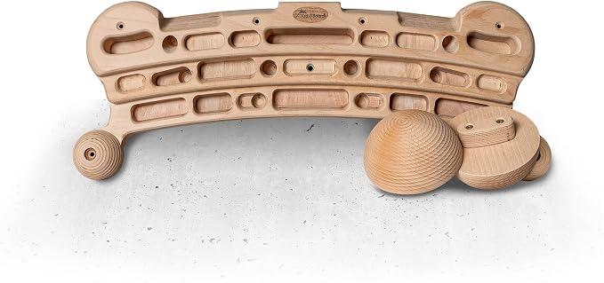 Silecomplaza Kraxlboard Rock & Sloper Set aus Buchenholz- Die Basis für das optimale Klettertraining