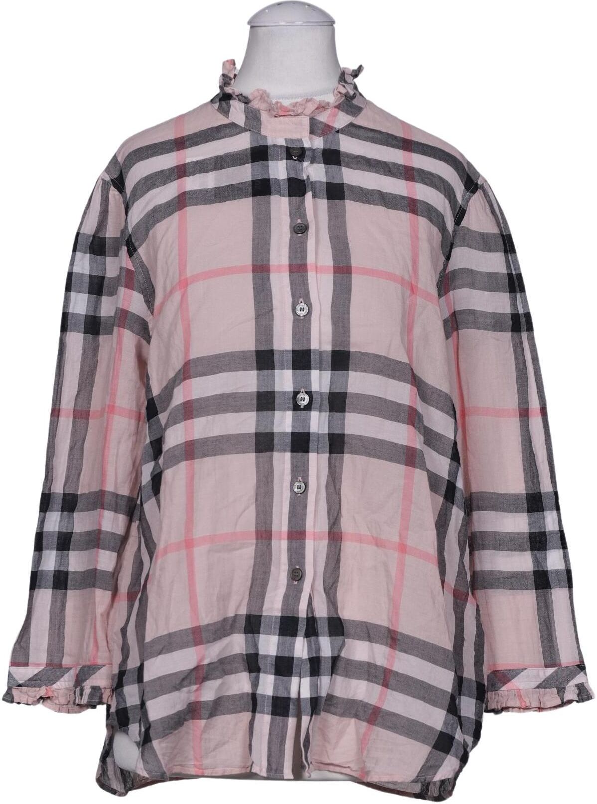 Burberry Damen Bluse, Mehrfarbig, Gr. XS (UK 6), Baumwolle - Second Hand