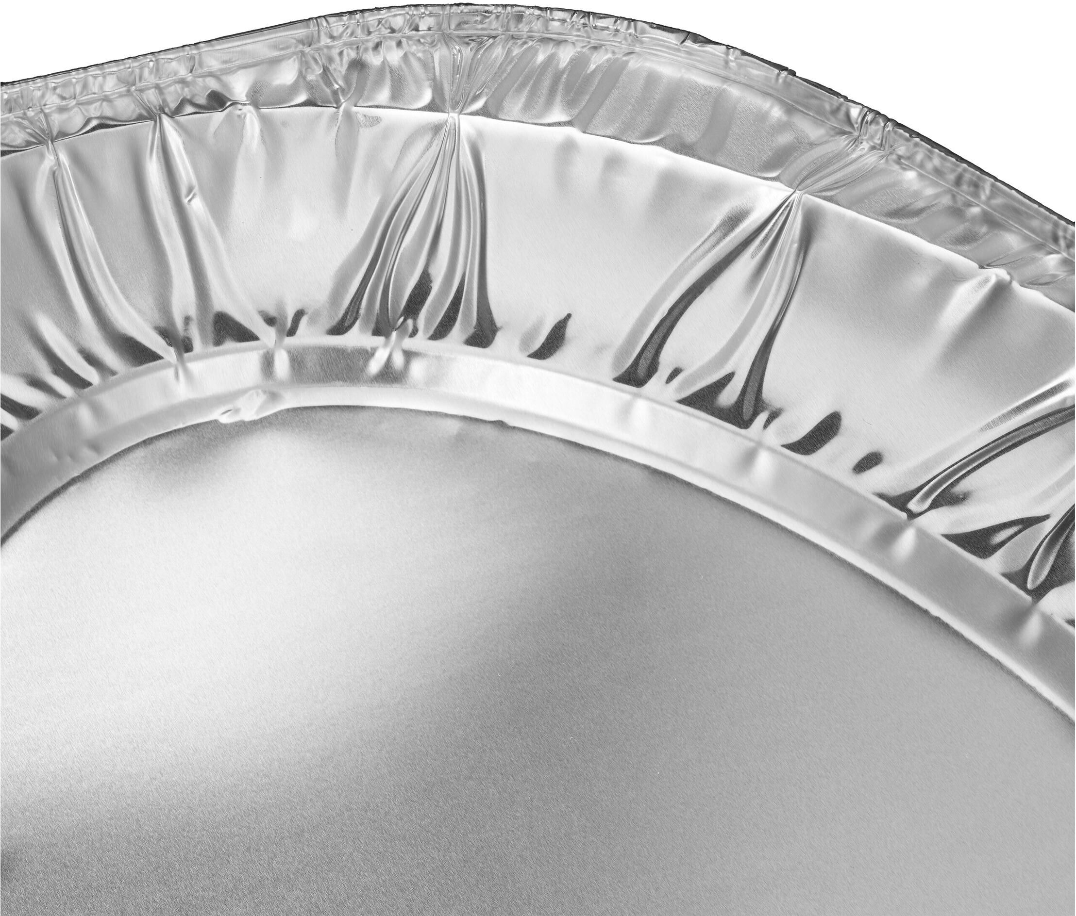 Servierplatte RELAXDAYS "25 Stück", silber (silberfarben), B:35cm H:2,5cm T:24cm, Servierplatten, Servierplatte silberfarben B/H/L: 35cm x 2,5cm