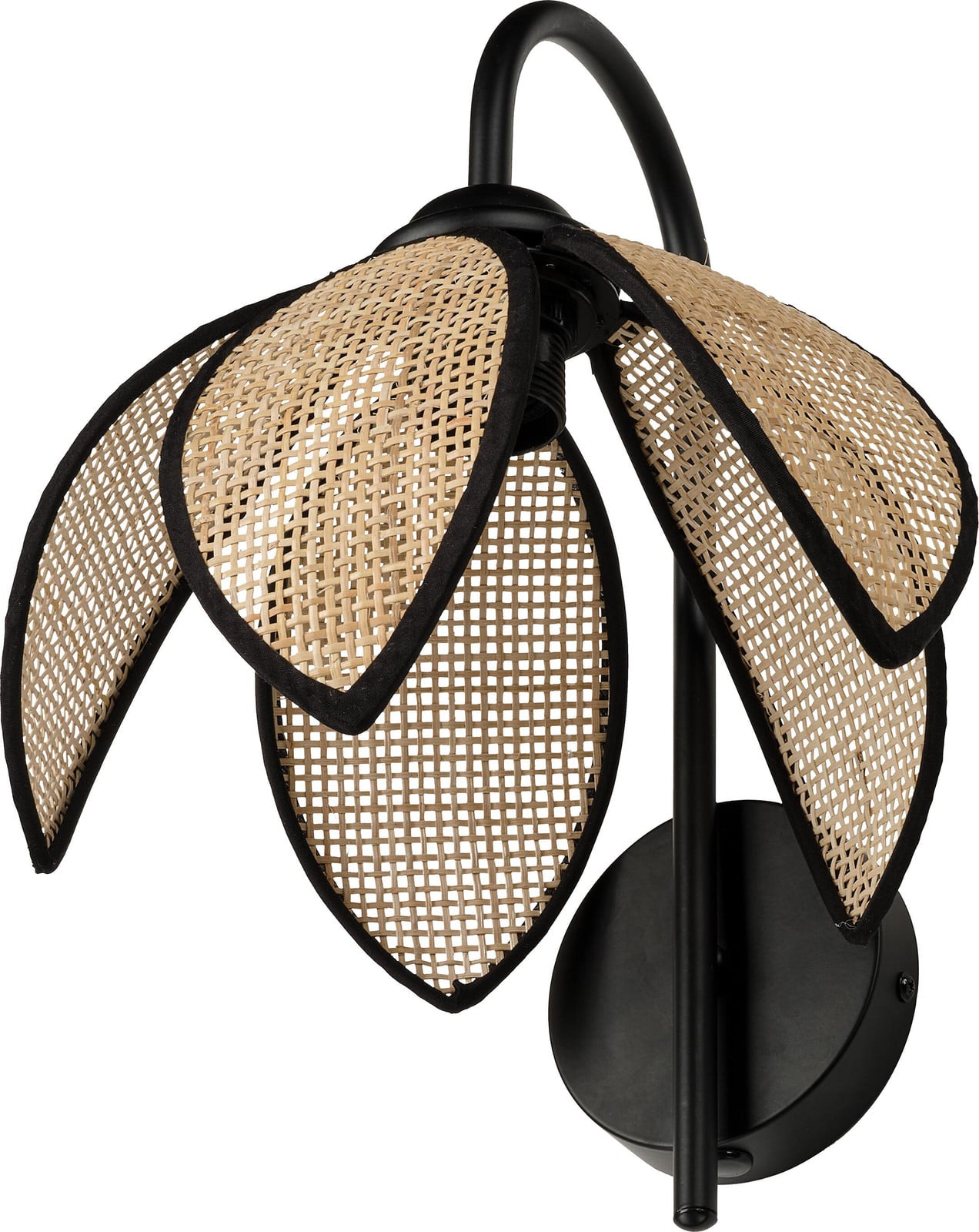 Osram Decor Rattan Lotus Wandlamp, Bruin, E27