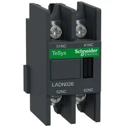 Schneider Electric LADN026 Hilfsschalterblock, 2Ö