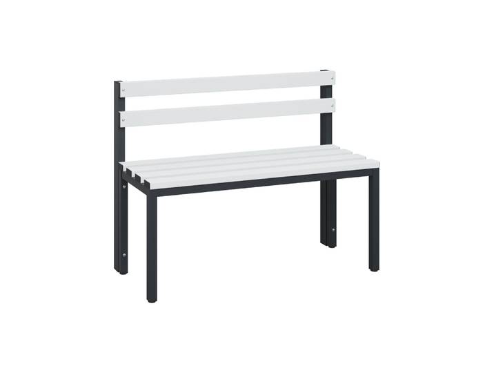 Garderobenbank C+P Solid Lichtgrau Neu