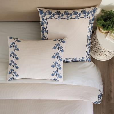 Apolline Embroidered Sham - Euro - Ballard Designs