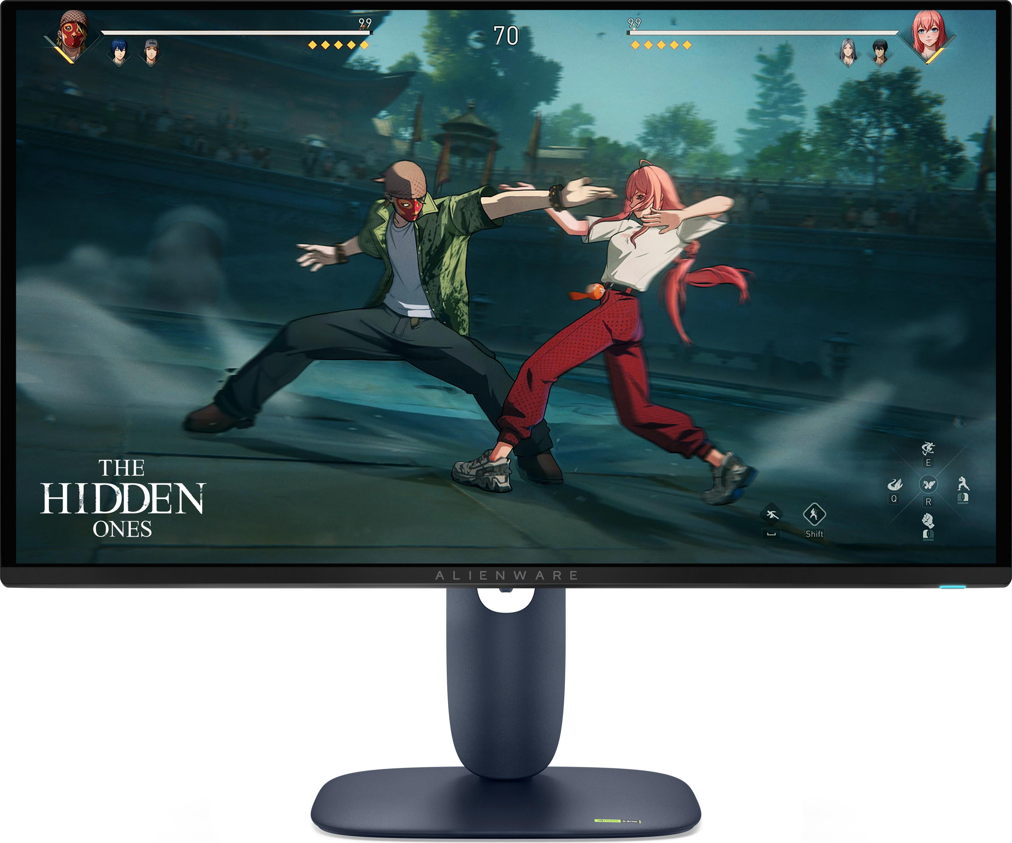 Alienware AW2725D, 68,6 cm (27"), 2560 x 1440 Pixel, Quad HD, QD-OLED, 0,03 ms, Blau