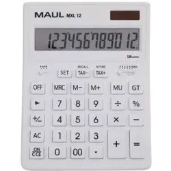 MAUL 7267002 Taschenrechner Desktop Einfacher Taschenrechner Weiß