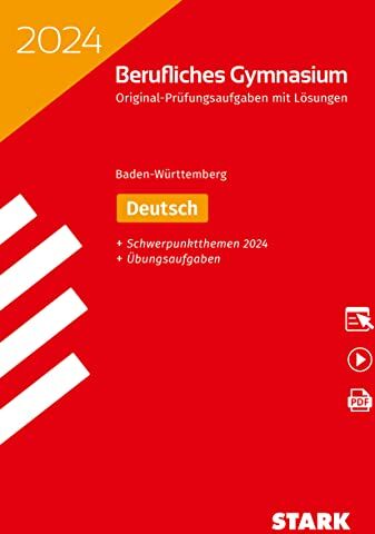 STARK Abiturprüfung Berufliches Gymnasium 2024 - Deutsch - BaWü - Preis vom 18.10.2026 15:28:09 h