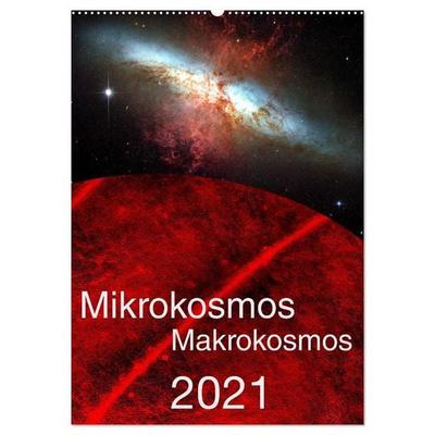 Mikrokosmos – Makrokosmos (Wandkalender 2027 DIN A2 hoch), CALVENDO Monatskalender