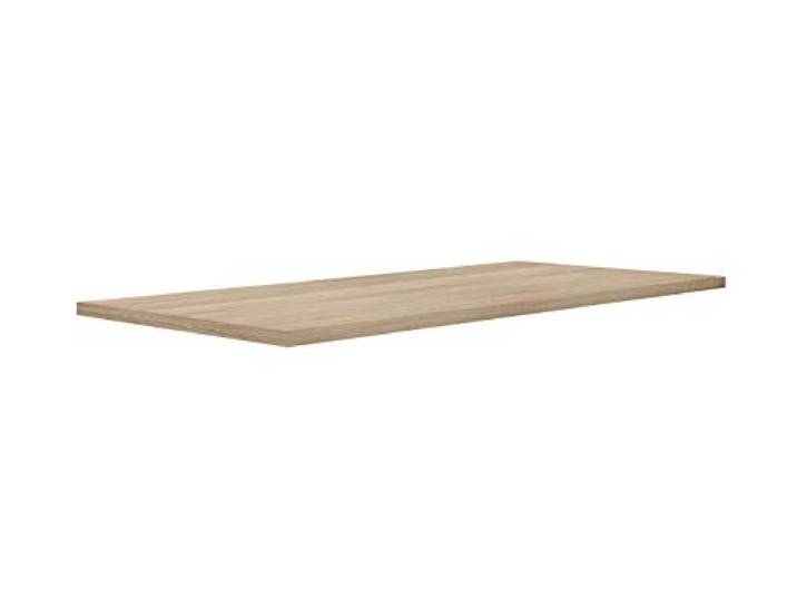 FORTE Tischsystem: Tischplatte aus Holzwerkstoff in Sonoma Eiche, 180 x 3,8 x 90 cm