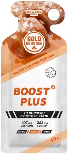 Gold Nutrition Boost Plus Gel de Caramelo Salado 40g