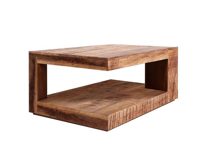 Couchtisch Kolonne Bikini II 90 x 40 x 60cm Braun