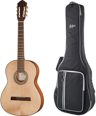 Höfner HF-13 Bundle w/ GB Natur matt