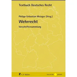Wehrrecht, Fachbücher von Philipp-Sebastian Metzger