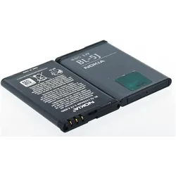 Nokia Original Akku für 5230 Navi All Black, Smartphone Akku