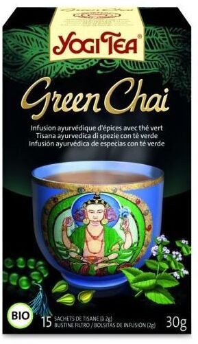 Yogi Tea Ayurvedic Spice Infusion with Green Tea 15 tea bags 15