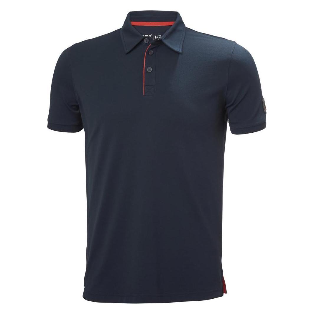 Helly Hansen Workwear Marškinėliai HELLY HANSEN Kensington Tech Polo, tamsiai mėlyni 2XL (XXL) (37239778)