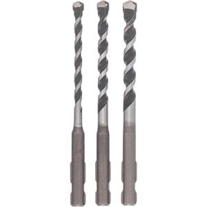 Bosch Bohrer SDS-quick Mehrzweckbohrer-Set, 3-teiliges Set, 5-7mm, Metall, Holz, Steinbohrer