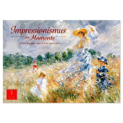Impressionismus der Momente (Wandkalender 2027 DIN A2 quer), CALVENDO Monatskalender