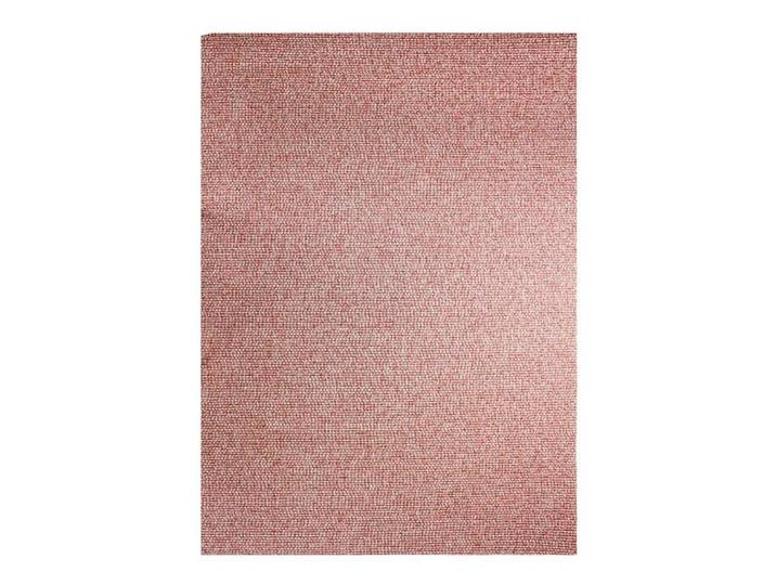 Tapis effet tweed pour intérieur et extérieur rouge 160x230
