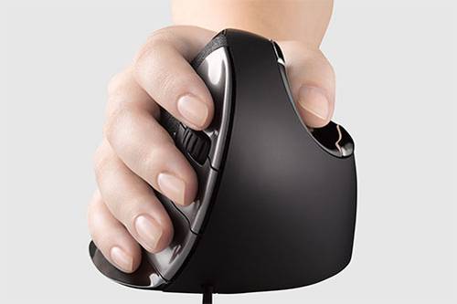 Evoluent D Small Ergonomische Maus USB Laser Ergonomisch
