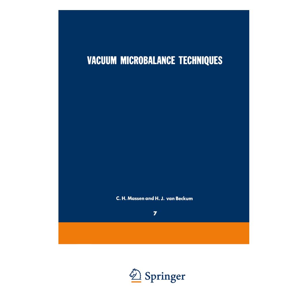 Springer Vacuum Microbalance Techniques (Englisch, C H Massen, C. H. Massen, H J van Beckum, 2012) (55520082)