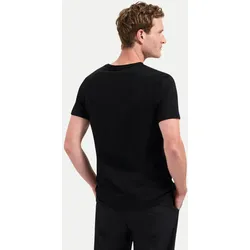 T-Shirt Crewneck Slub Schwarz XL
