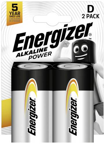 Energizer Power LR20 Mono (D)-Batterie Alkali-Mangan 1.5V 2St.