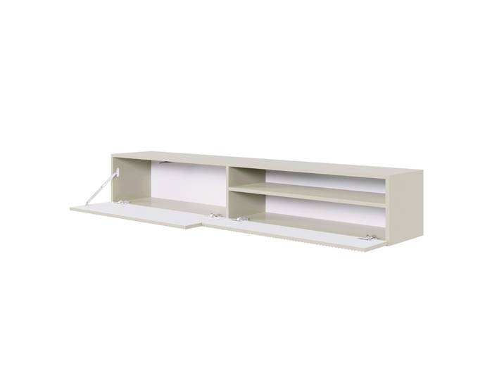 TV-Schrank Veldio mit gefräster Front und Nische, 175 cm,