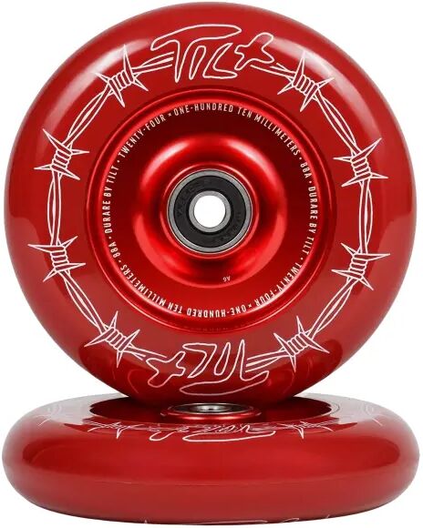 Stunt Scooter Rollen Tilt Durare Barbed 2 Stk. (110mm - Barbed Crimson)