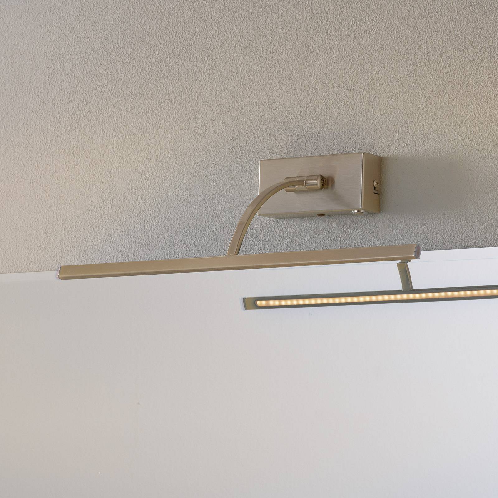 Freelight LED Picture Wall Light Matisse, dimmable, Chrome / silver, Living / Dining Room, metal, Modern, Wall Light