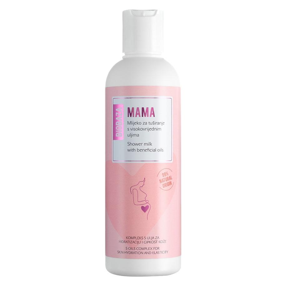 Biobaza Mama, Duschcreme mit natürlichen Inhaltsstoffen gegen Dehnungsstreifen, 200 ml (200 ml) (74847751)