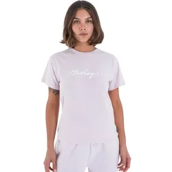 HURLEY ORGANIC SCRIPT ONLY T-Shirt 2025 lavendar fog - XS