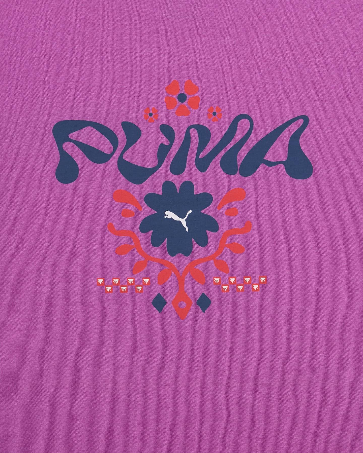 Puma Print Back Jr - T-shirt - Fucsia 152CM