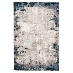 Webteppich my Opal Blau/Beige ca. 200x290cm