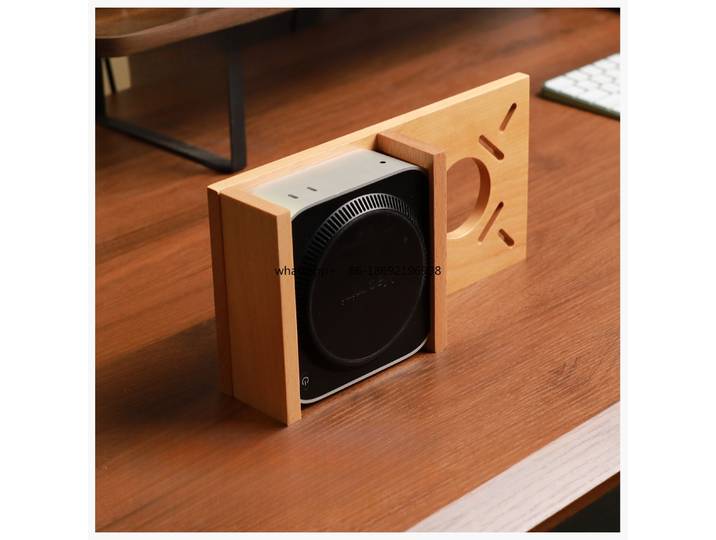 Support d'extension pour moniteur en bois massif, accessoires de fixation murale pour bras robotisé
