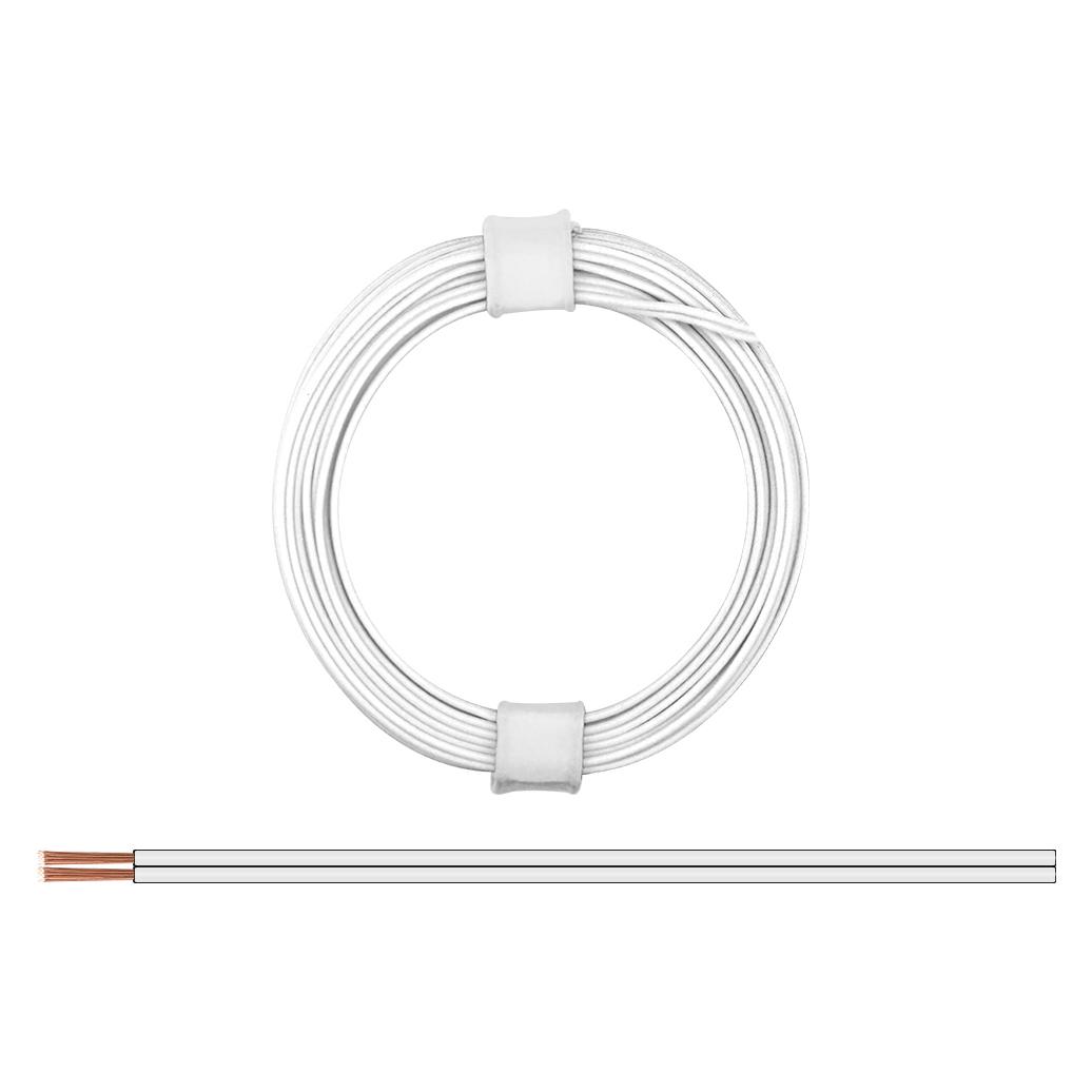 Donau ZWILLINGSLITZE 0,08 / 5m weiss-weiss (5 m) (114-55)