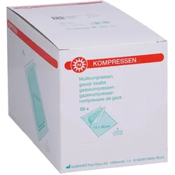 Mullkompressen 10x20 cm steril 8fach