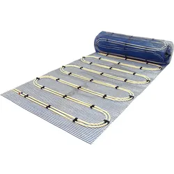 Heizmatte 10 m2 (4x2,5) Aquaheat Doppelrohrsystem