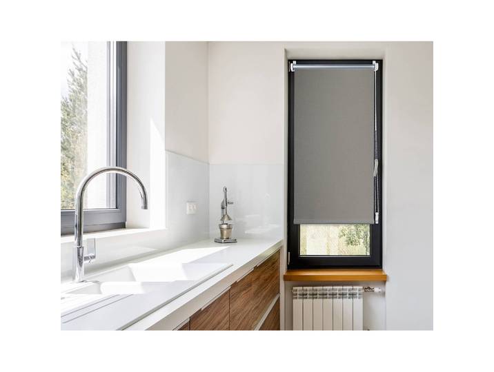 Designrollo Trend / Verdunkelung 45 x 150cm Grau/Grau