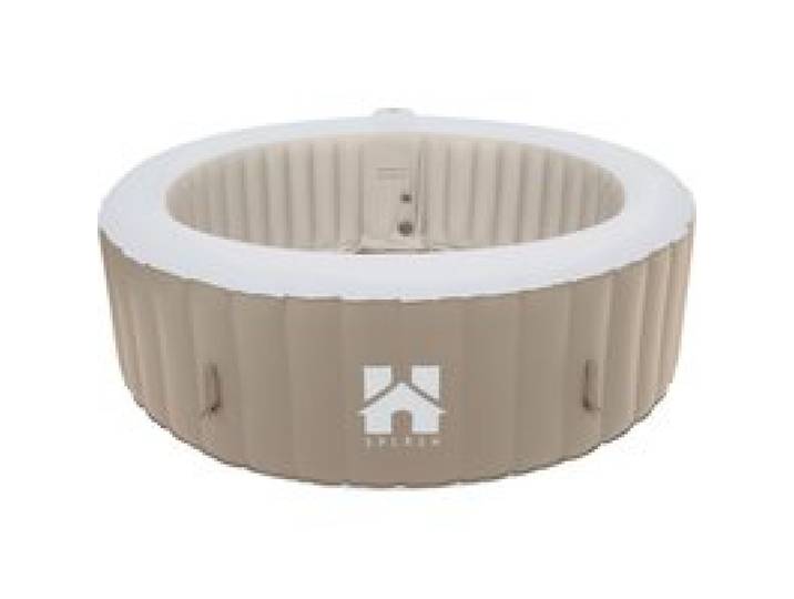 HOME DELUXE Bain à remous gonflable Whirlpool SPLASH, 1000 L (beige)