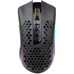 Redragon Storm Pro Wireless M808-KS (Kabelgebunden, Kabellos), Maus, Schwarz