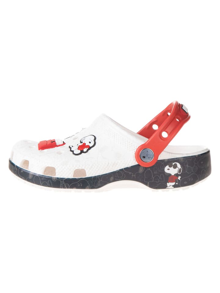 Crocs Clogs "Peanuts Classic" in Weiß - 24/25