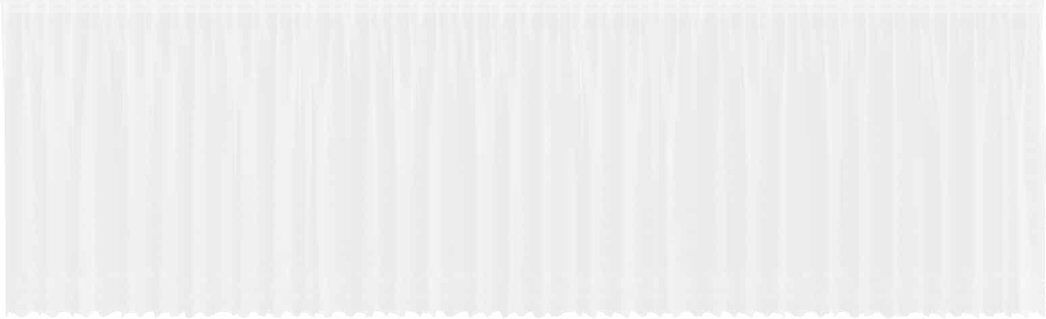 Marlow Home Co. Curtains With Curtains White Polyester White 900cm Width x 180cm Drop