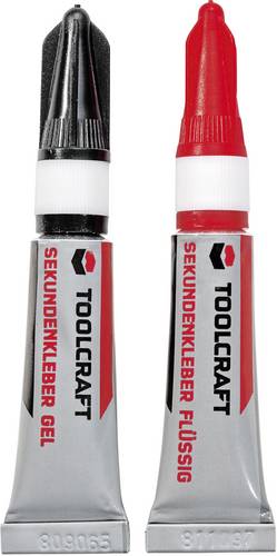 TOOLCRAFT FLÜSSIG & GEL Sekundenkleber 886517 6g
