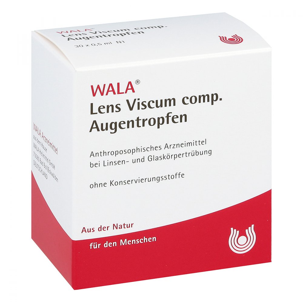 WALA Heilmittel GmbH Lens Viscum compositus Augentropfen 01448240
